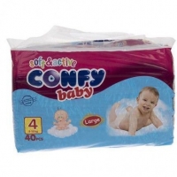 پوشک بچه کانفی بیبی سایز 4 تعداد 40 عددی